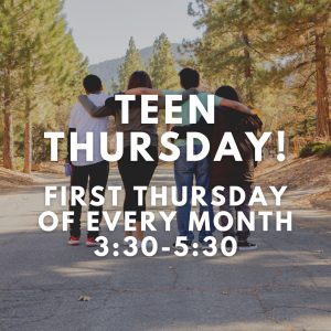 Teen Thursday! @ Caldwell-Lake George Library