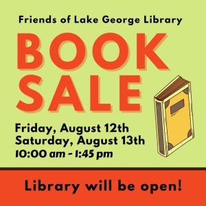 Monthly Book Sale @ Caldwell-Lake George Library
