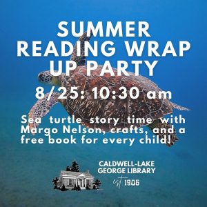 Summer Reading Wrap-Up Party @ Caldwell-Lake George Library