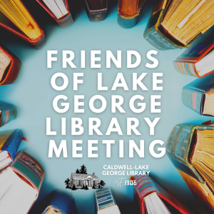 Friends of Lake George Library Meeting
