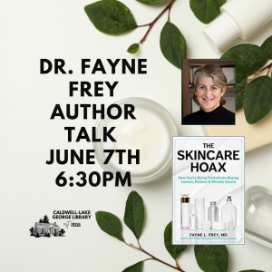 Author Talk: Dr. Fayne Frey The Skincare Hoax